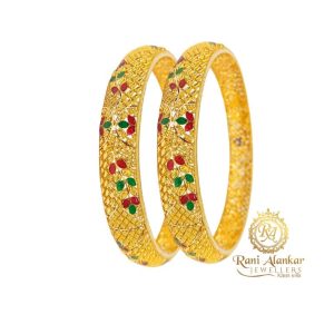 Beautiful Gold bangles for woman