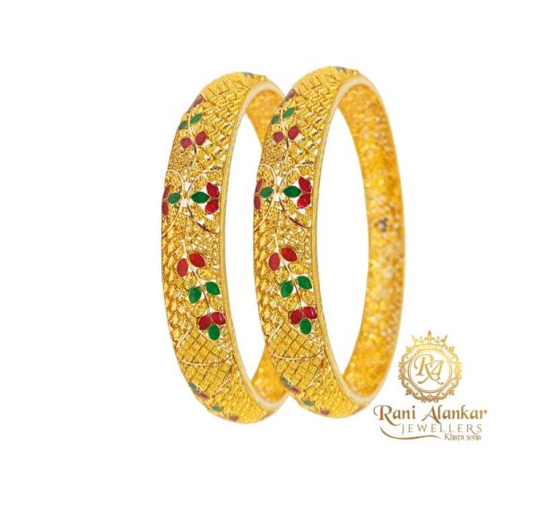 Beautiful Gold bangles for woman