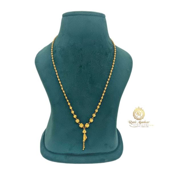 The Aradhya Fancy Gold Matar Mala For Woman's