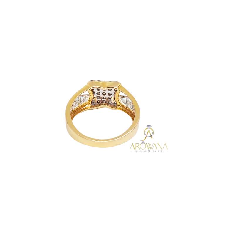 Latest 18K Gold and Diamond Finger Ring Designs online | PC Chandra