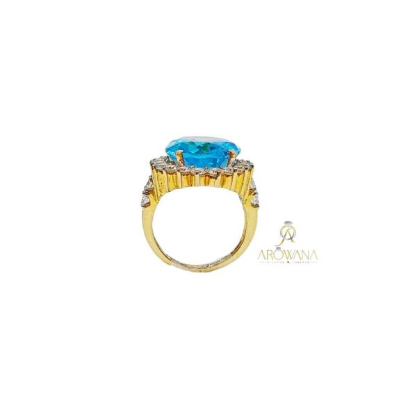 Reyal Damond & Blue Osean Rings