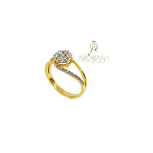 Arowana Diamond The Analore 14KT Yellow Gold & Diamond Rings