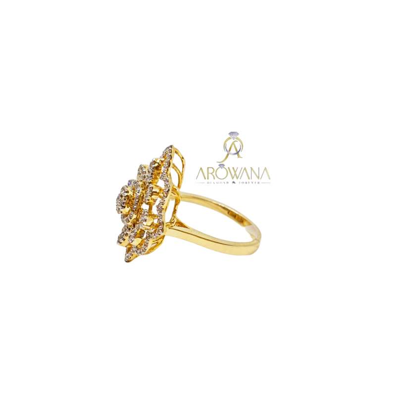 Buy Blooming Bani Gemstone Ring Online | CaratLane