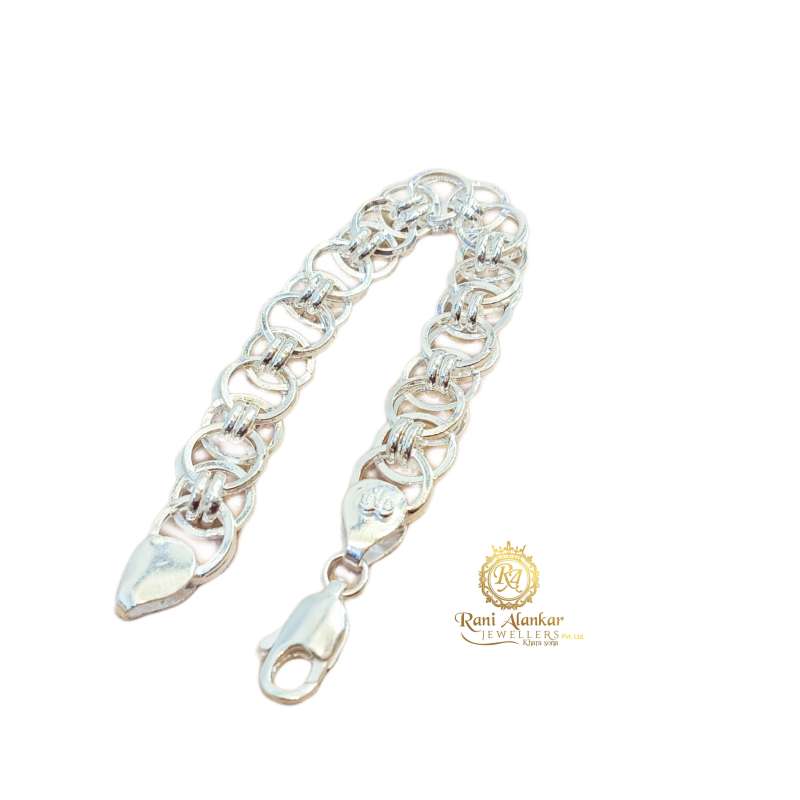 Buy Kukshya White Sterling Silver Kada Bracelet For Boys (Set Of 1) Online  at Best Prices in India - JioMart.