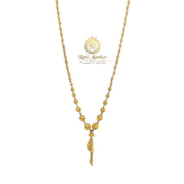 The Aradhya Fancy Gold Matar Mala For Woman's