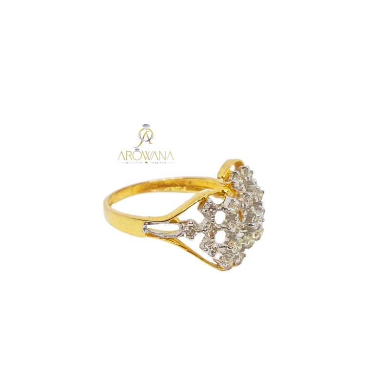 Real Diamond Ring (DRG00069) | Satva Gold-totobed.com.vn
