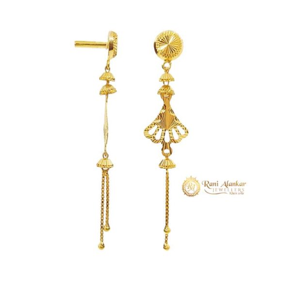 Simple And Elegant Gold Earring