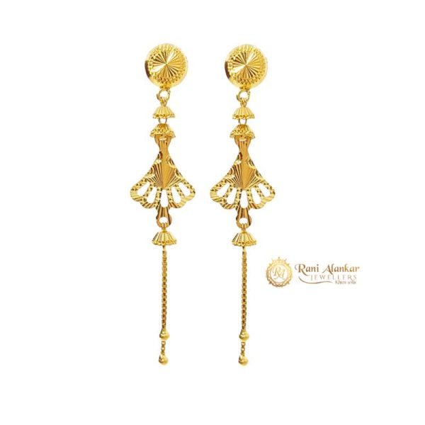 Simple And Elegant Gold Earring