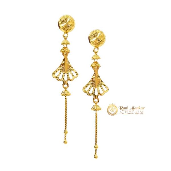 Simple And Elegant Gold Earring