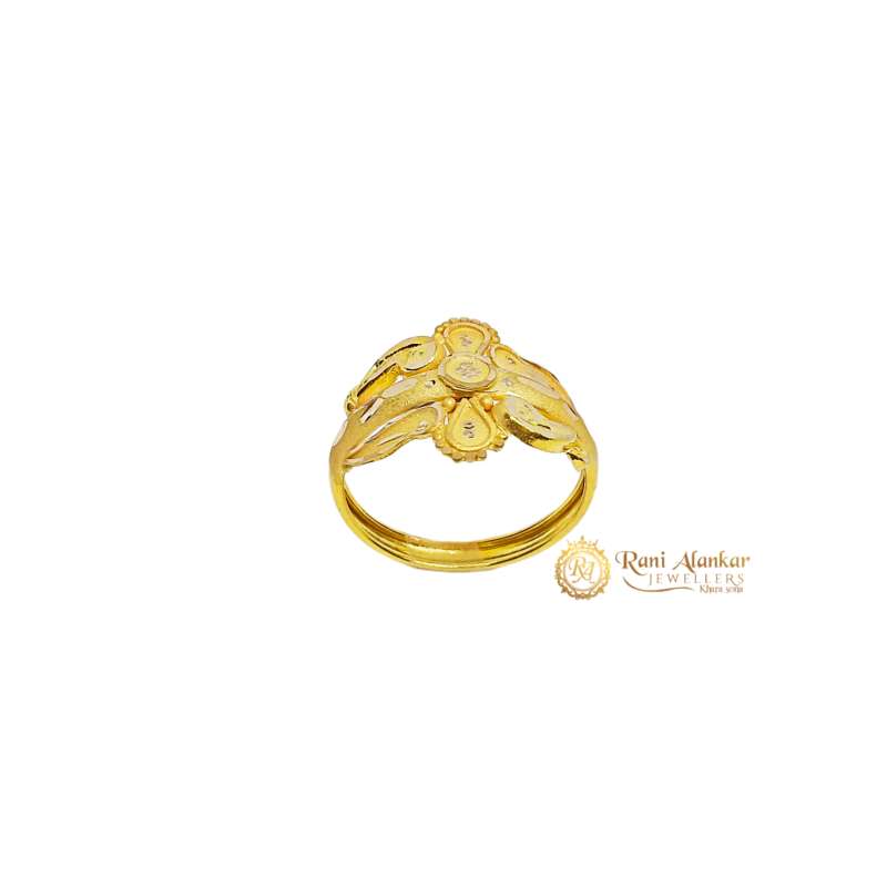 Showroom of 22k 916 light weight fancy gold ring for mens | Jewelxy - 238541