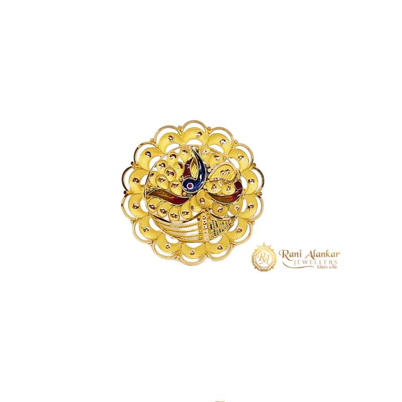 Sunflower Gold Umbrella Ring