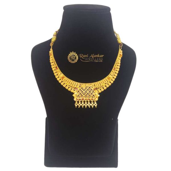 Padmamala Yellow Gold Necklace