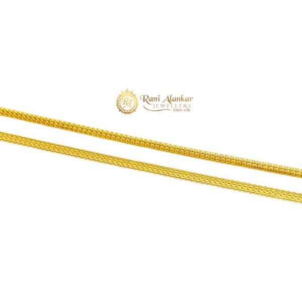 Nawab Collection Stylish Gloden Neck Men Chain