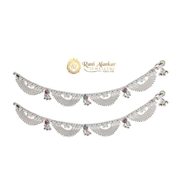 Silver Fancy Payal