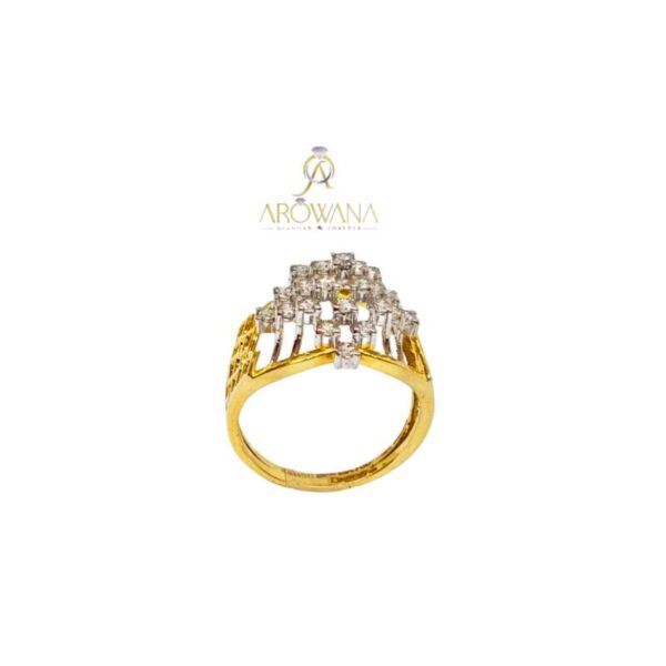Arowana Diamond Fancy Yellow Diamond Ring For Women & Ladies