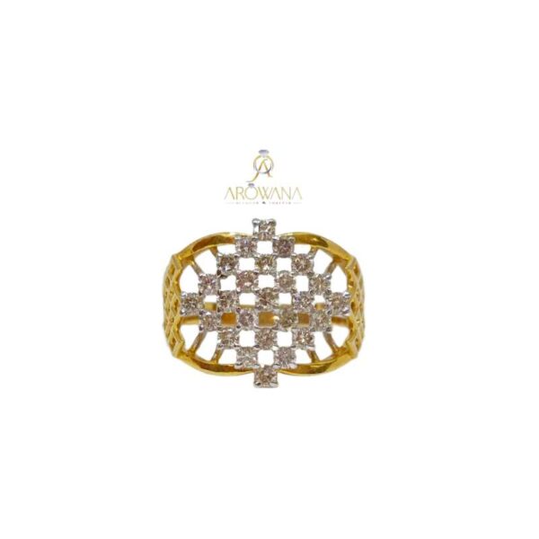 Arowana Diamond Fancy Yellow Diamond Ring For Women & Ladies
