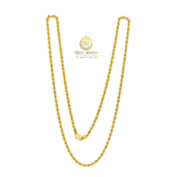 Silky Gold Rope Chain ( Emerald Chain )