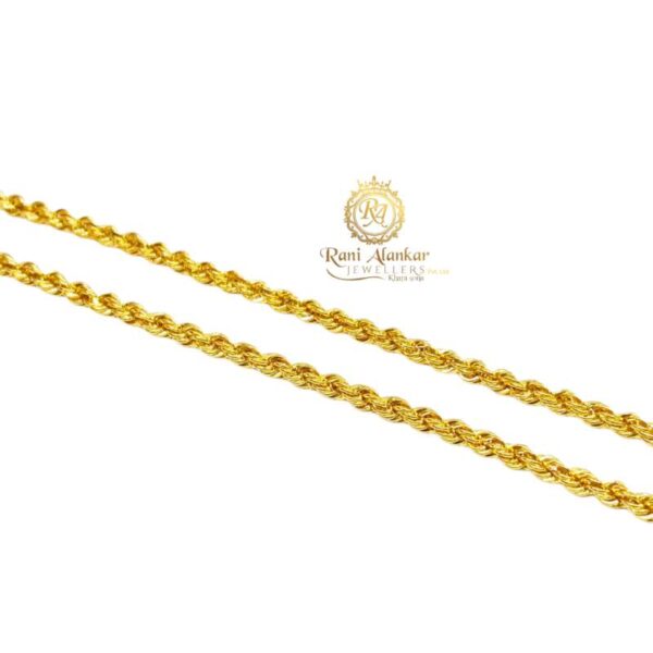 Silky Gold Rope Chain ( Emerald Chain )