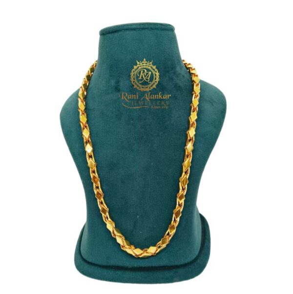 Indo Italian Gold Chain / Rani Alankar Jewellers (78.700 gram Chain)