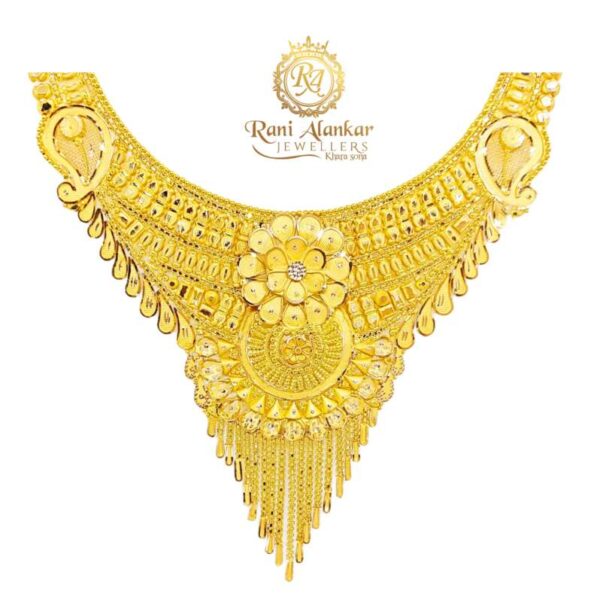 Gold Wedding Necklace 18kt / Rani Alankar Jewellers