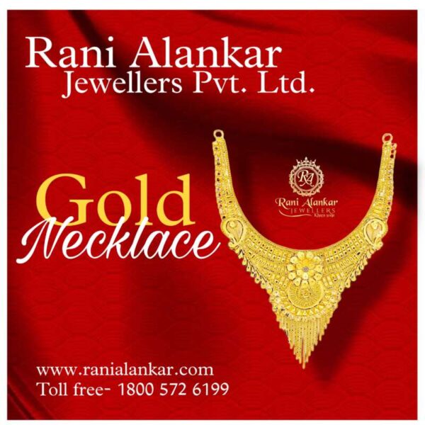 Gold Wedding Necklace 18kt / Rani Alankar Jewellers