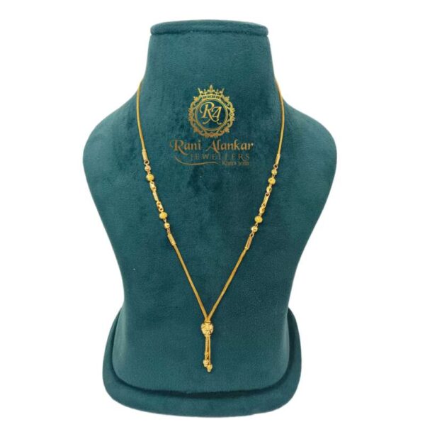 Gold Latest Design Ladies Gold Chain 22kt 21 Rani Alankar Jewellers