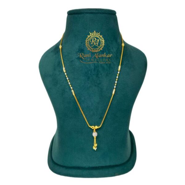 Gold Fancy Chain For Women / Rani Alankar Jewellers