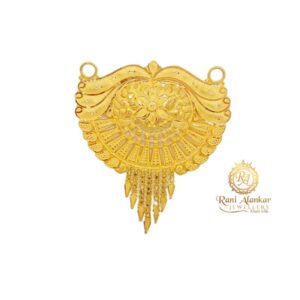 Fancy Gold Doubal Kunda Locket / Rani Alankar Jewellers