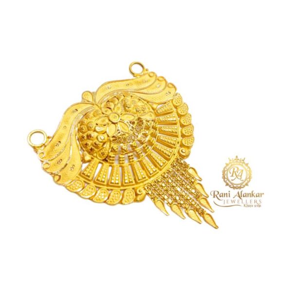 Fancy Gold Doubal Kunda Locket / Rani Alankar Jewellers