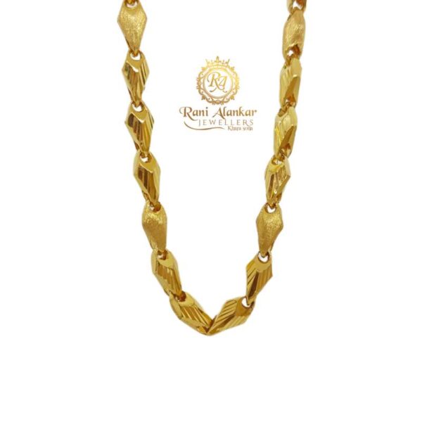 Gold Fancy Chain 18kt / Rani Alankar Jewellers