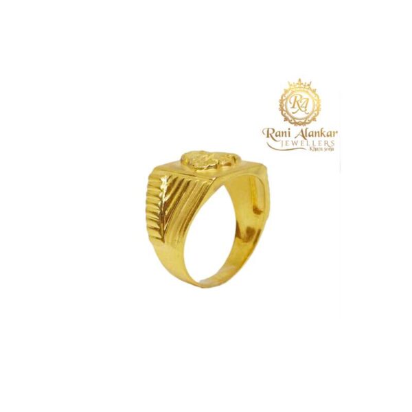 Kalasha Plain Gold Ring / Rani Alankar Jewellers