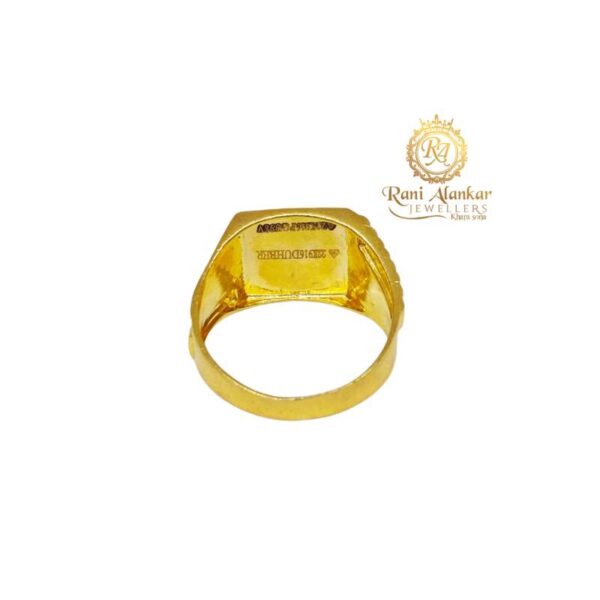 Kalasha Plain Gold Ring / Rani Alankar Jewellers