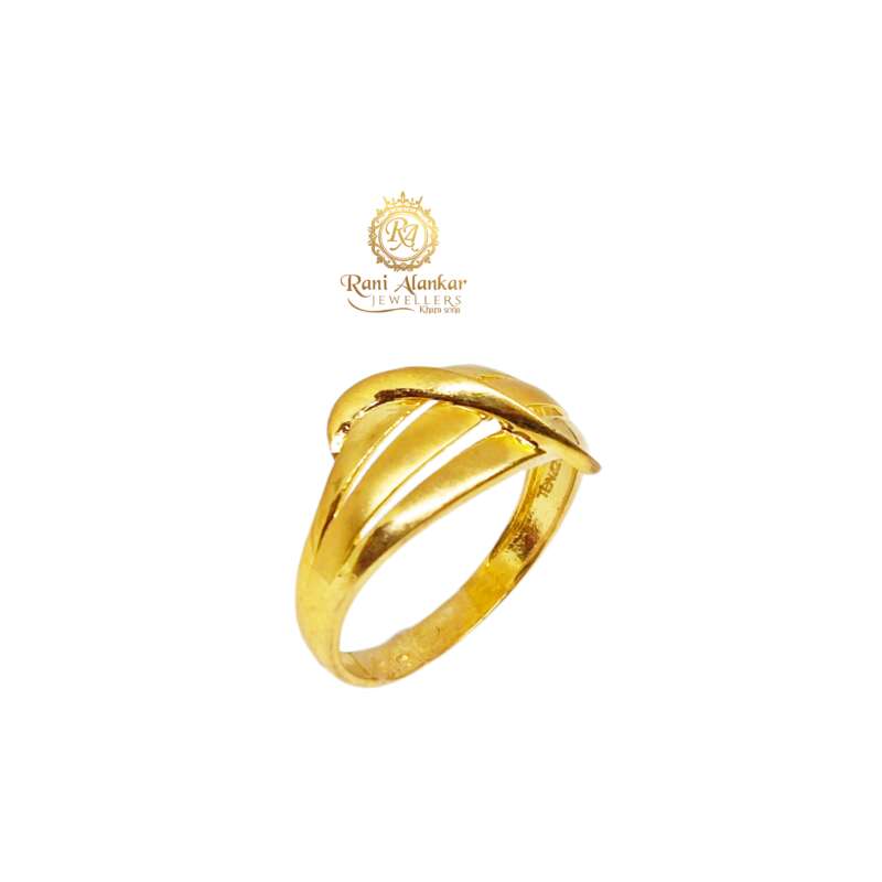 Glorious 22 Karat Yellow Gold Floral Ring