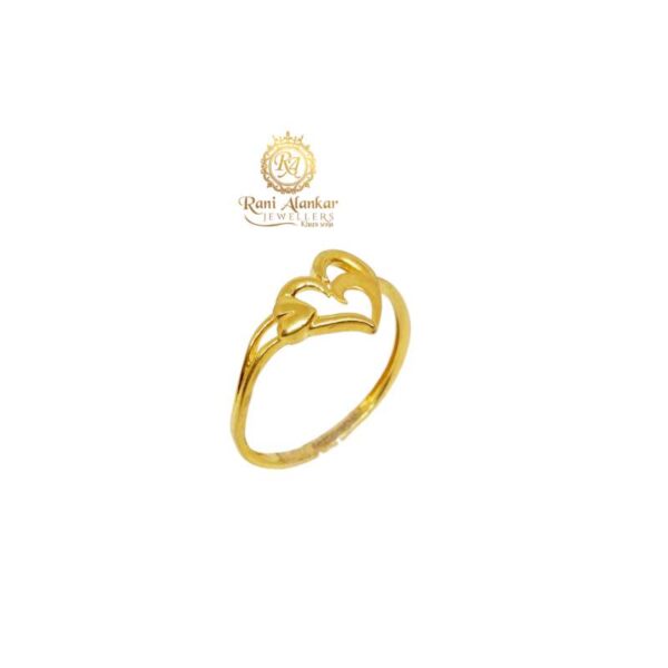 Hard Shap Design Gold Ring Daily Wear / Rani Alankar Jewellers