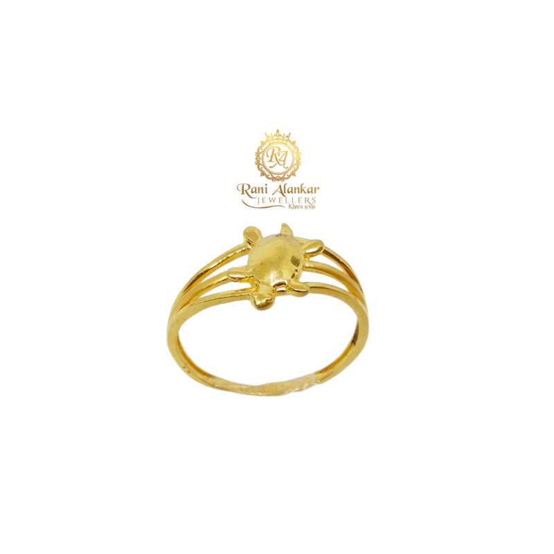 Buy quality 22ct 916 Gold Casting CZ Diamond Ladies Ring with Rodihum in  Ahmedabad