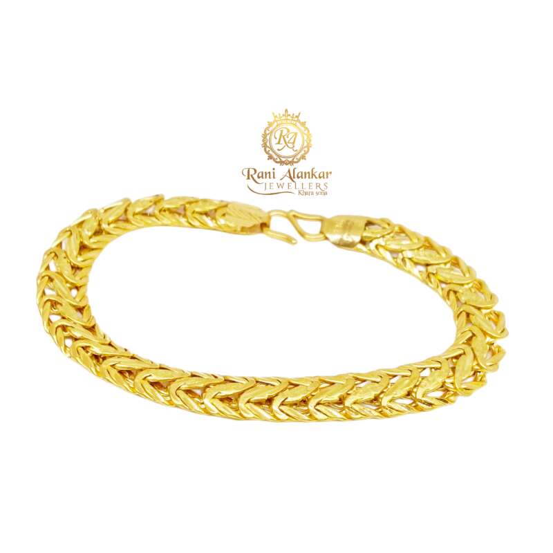 Buy 22Kt Plain Gold Baby Tanmay Bracelet 54VG3257 Online from Vaibhav  Jewellers