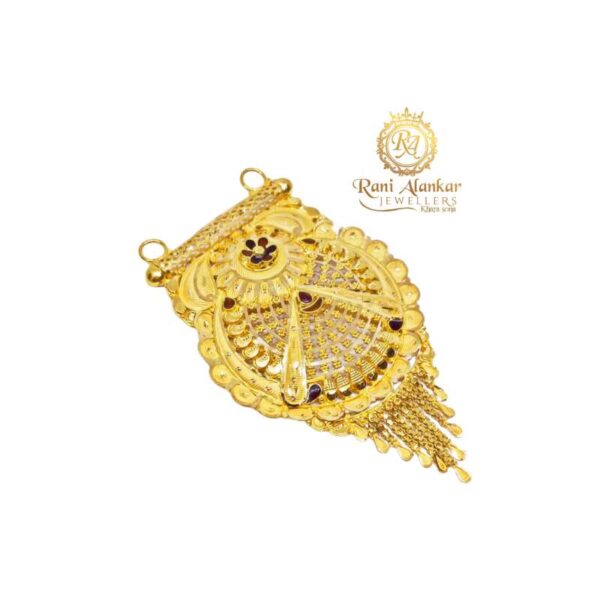 Gold Doubal Kunda Locket 22kt / Rani Alankar Jewellers (Mangalsutra)