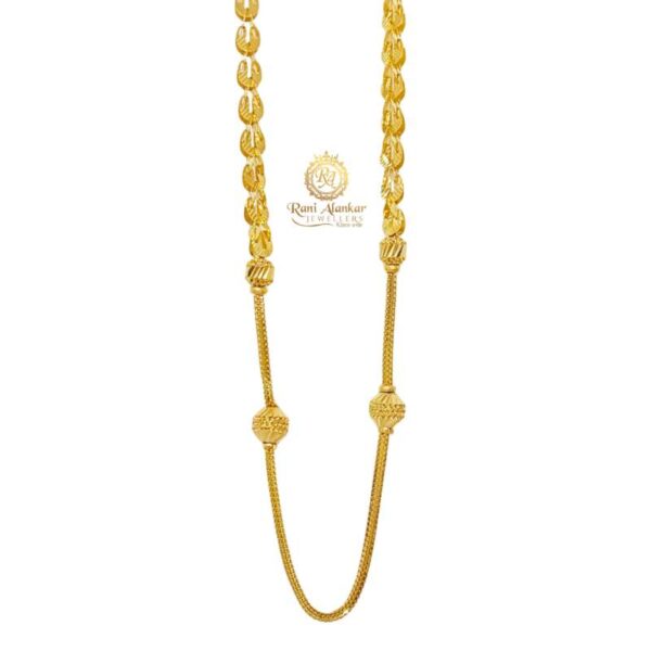 Gold Latest Design Ladies Gold Chain 22kt
