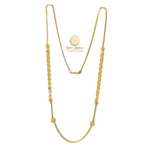 Gold Latest Design Ladies Gold Chain 22kt
