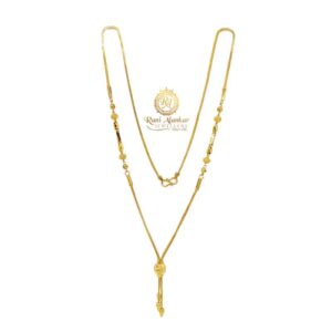 Gold Latest Design Ladies Gold Chain 22kt 21 Rani Alankar Jewellers