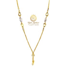Gold Fancy Chain / Rani Alankar Jewellers 22kt
