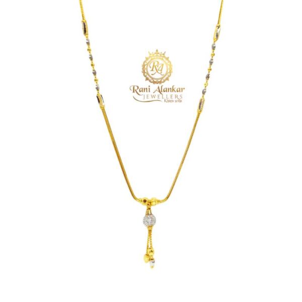 Gold Fancy Chain For Women / Rani Alankar Jewellers