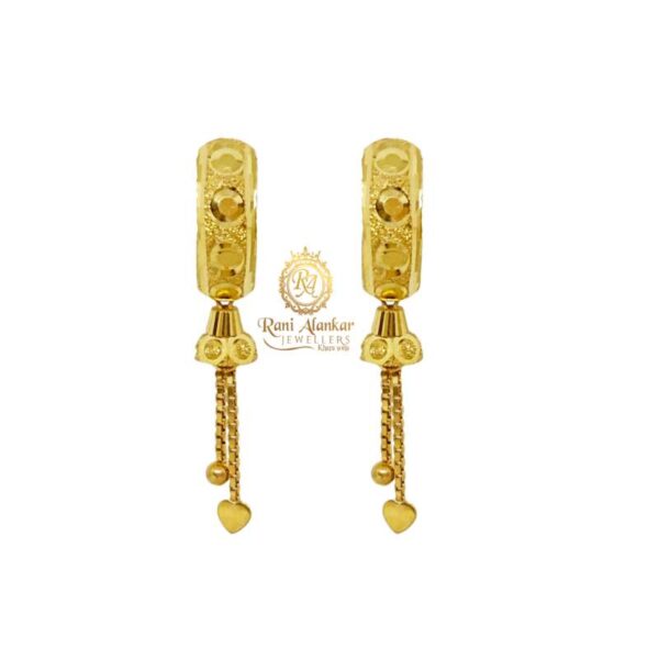 18kt Gold Drop Earrings For Women