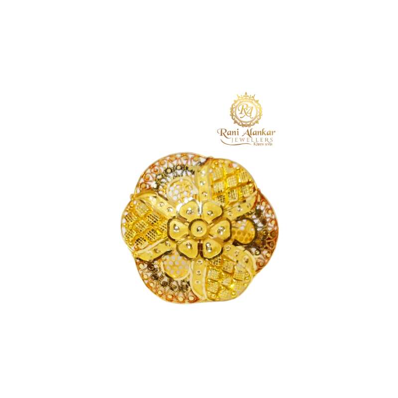 Yellow Gold Umbrella Rings 22kr / Rani Alankar Jewellers – Welcome to Rani  Alankar