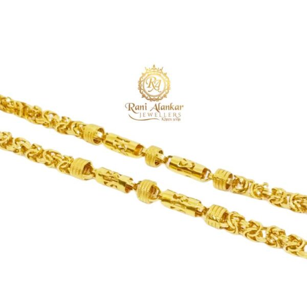 Nawabi Gold Chain For Men / Rani Alankar Jewellers