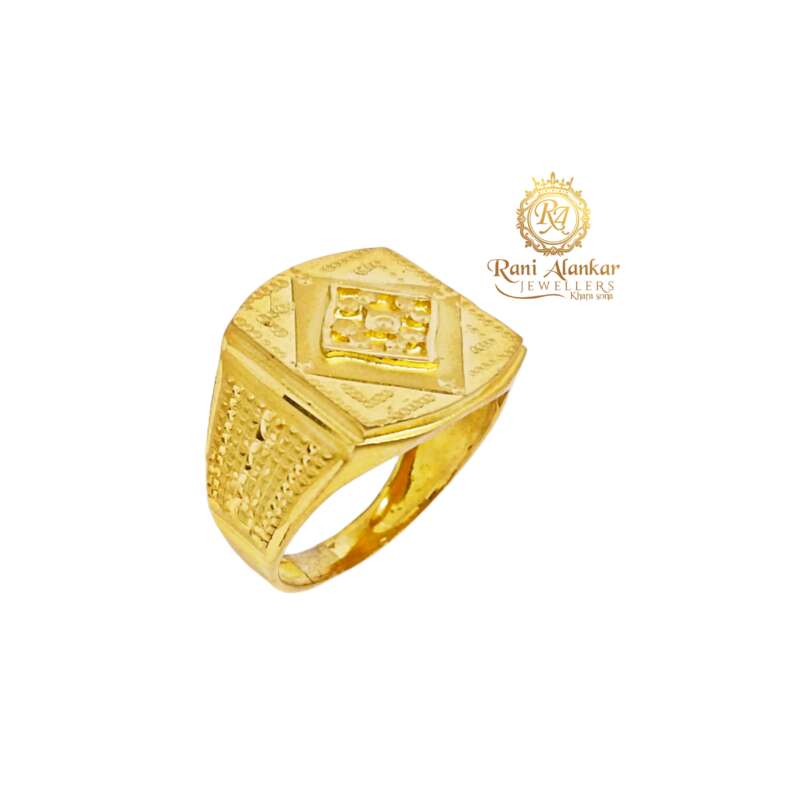 Gold Jen,s Rings – Welcome to Rani Alankar