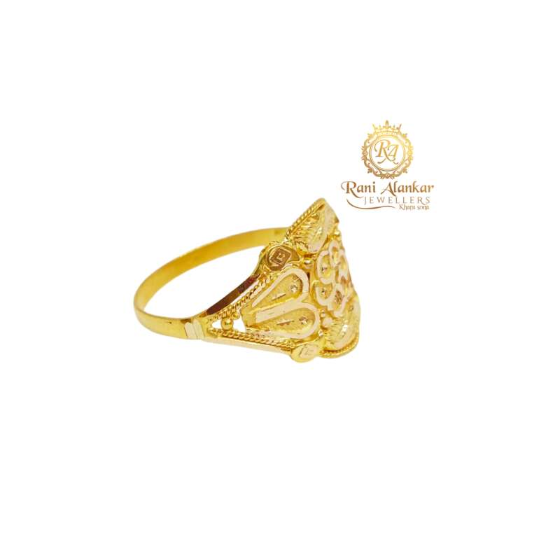 Buy SK Adjustable Ladies Ring Exclusive Collection Valentine American  Diamond Studded Gold Plated Free Size Fashionable Fashion Jewellery for  Women, Girls, Girlfriend & Wife -SKFR1522G Online at Best Prices in India -