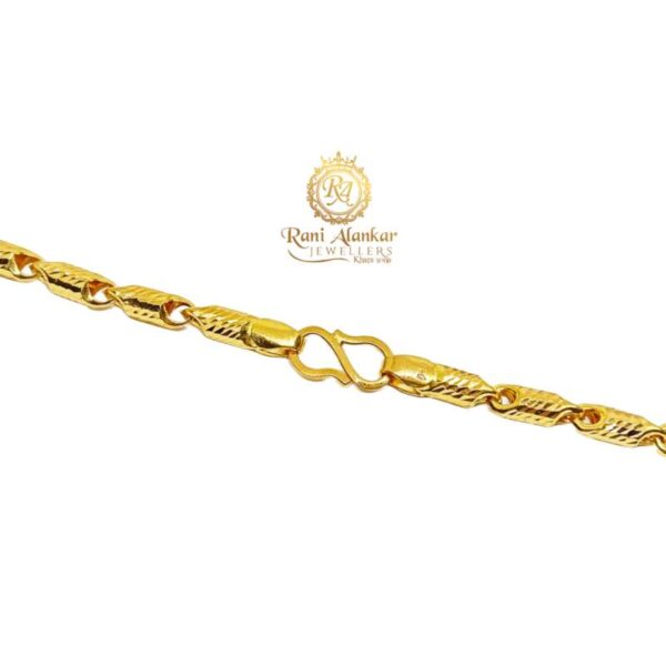 Indo Italian Gold Chain / Rani Alankar Jewellers (78.700 gram Chain)
