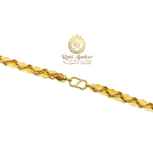 Indo Italian Gold Chain / Rani Alankar Jewellers (78.700 gram Chain)