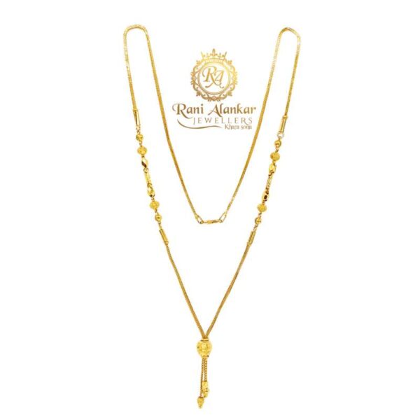 916 Gold Fancy Chain For Ladies